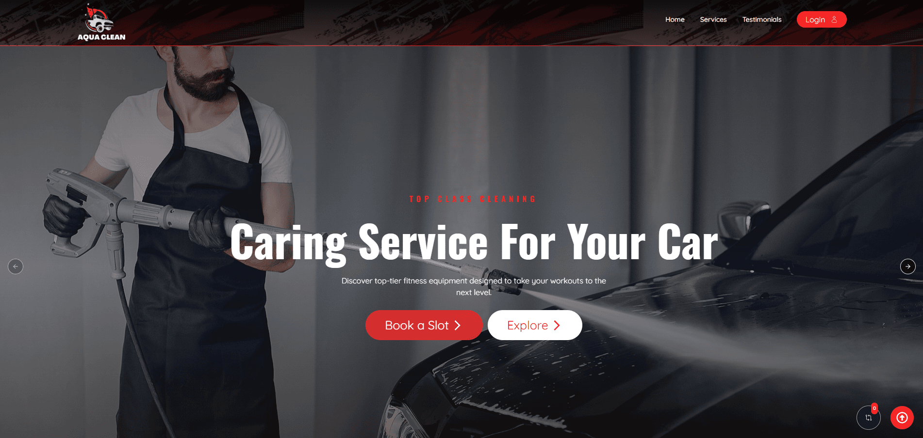 Aqua Clean - Car wash and servicing platform
